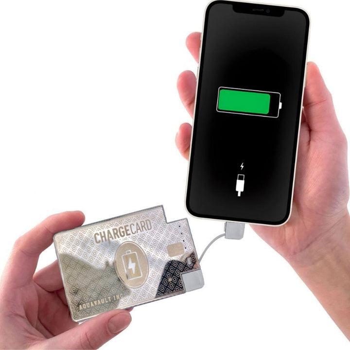 (PLATINUM) The Credit-Card-Size Portable Charger